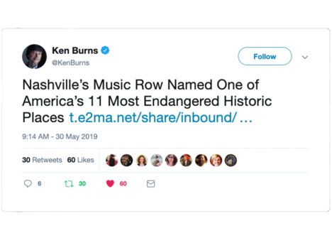 Ken Burns Tweet